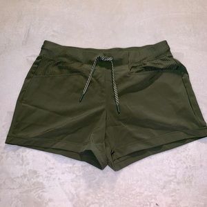 Forest Green Avalanche hiking shorts